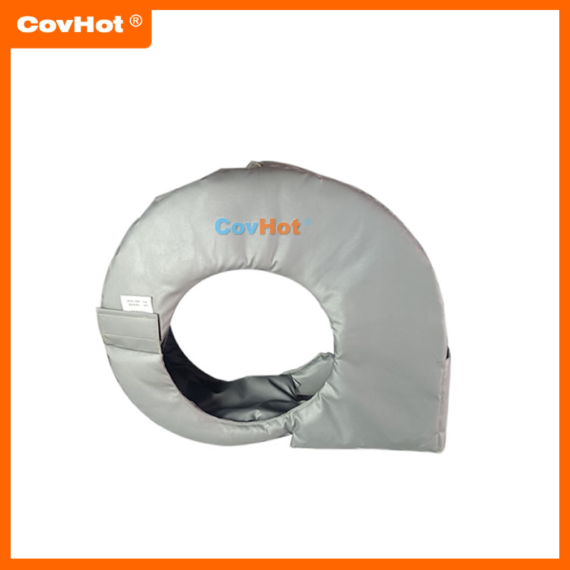 工業(yè)風(fēng)機(jī)可拆卸式保溫衣，耐高溫防火耐酸堿